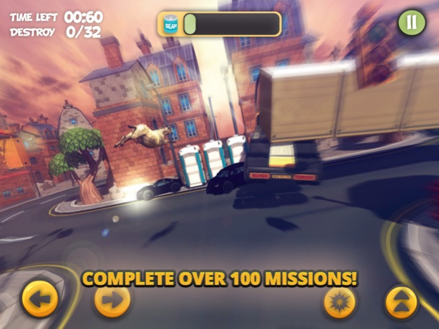 Goat Simulator 3D FREE: Frenzy - GoatZ Rampage‪!‬ 1.0 Screenshot