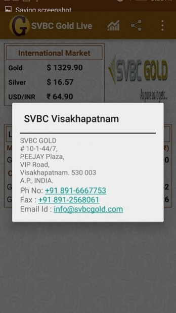 Svbc gold live new arrivals