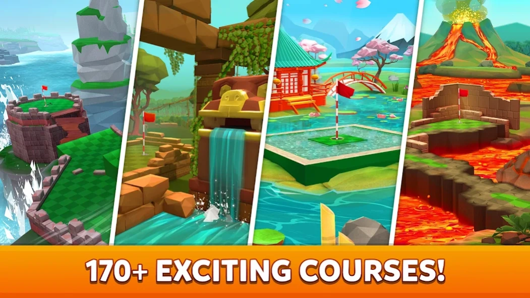 Review Screenshot - Golf Battle Game – Complete Courses in Least Number of Shots