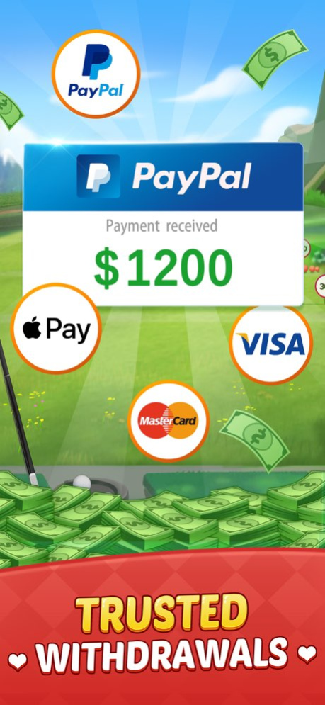 Golf Solitaire: Win Real Money 1.1.0 Screenshot