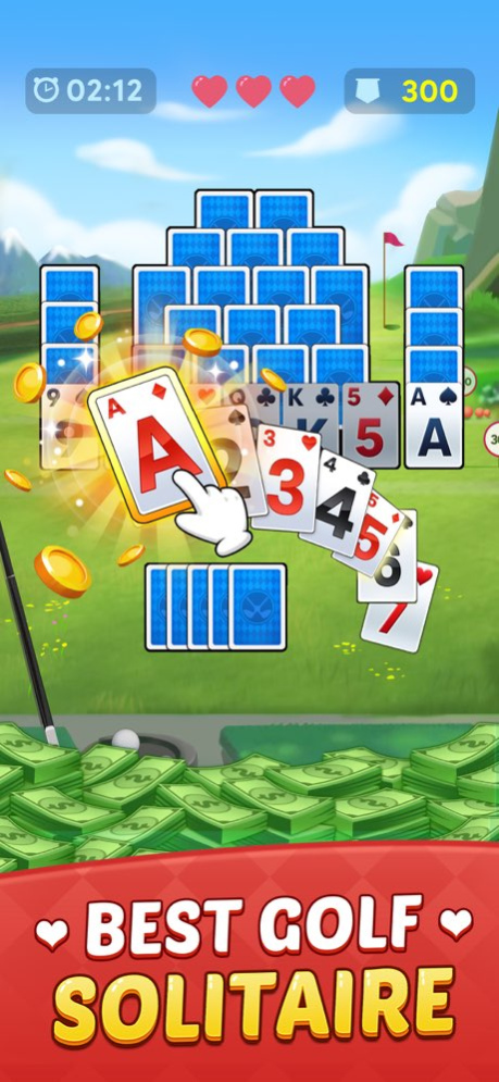 Golf Solitaire: Win Real Money 1.1.0 Screenshot