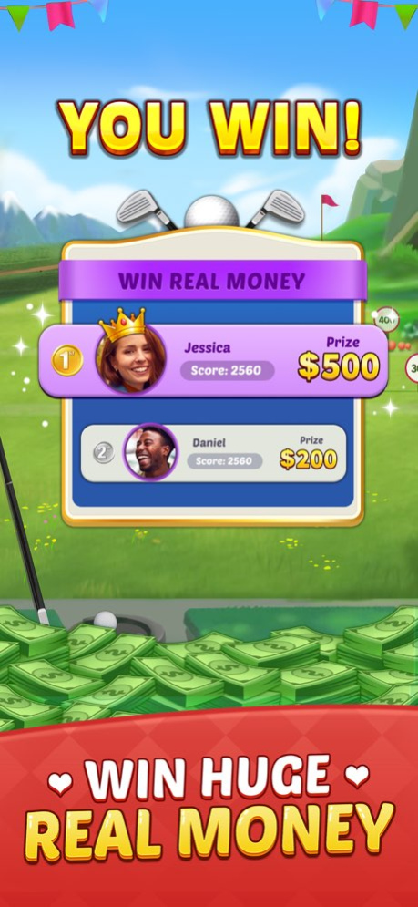 Golf Solitaire: Win Real Money 1.1.0 Screenshot
