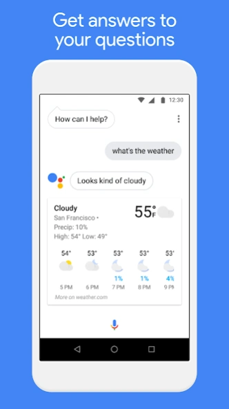 Google Assistant Go Screenshot