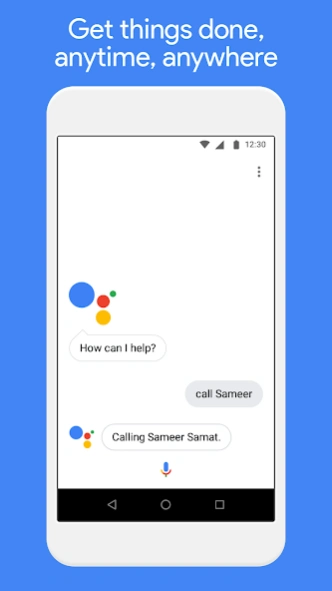 Google Assistant Go Screenshot