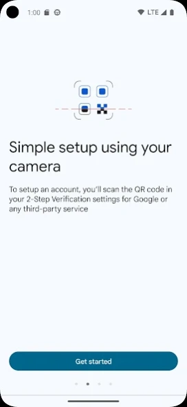 Google Authenticator Screenshot