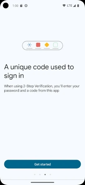 Google Authenticator Screenshot