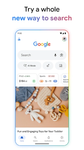 Review Screenshot - Google's Google app uses Google to Google stuff