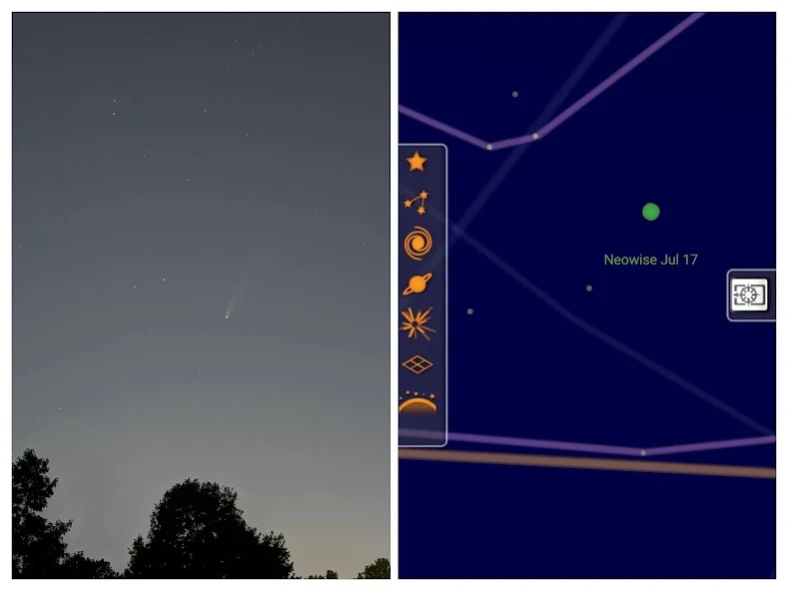 Review Screenshot - Sky Map – Gaze at the Stars on Your Phone Screen