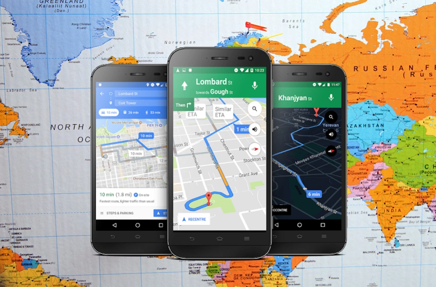 GPS Route Finder- Navigation 1.7.0 Screenshot