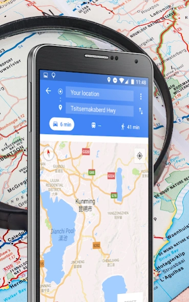 GPS Route Finder- Navigation 1.7.0 Screenshot