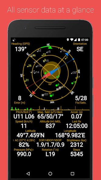 Review Screenshot - GPS App – Get to Know the Sensors Embedded in your Phone