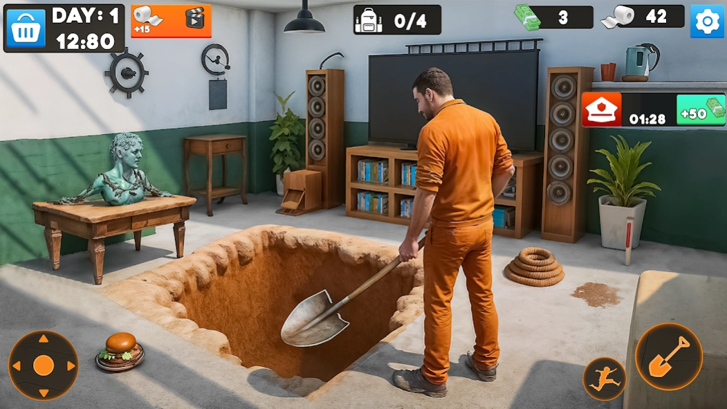 Review Screenshot - Prison Escape Game – A Thrilling Odyssey to Freedom