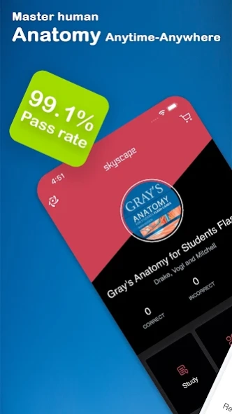 Gray's Anatomy Flash Cards 4.17.0 Screenshot