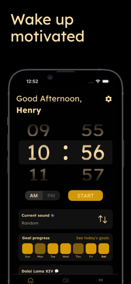 Grind Clock motivational alarm 1.2.2 Free Download