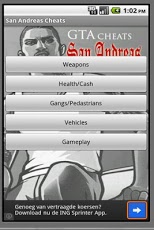 GTA San Andreas Cheats PS2 1.2 Free Download