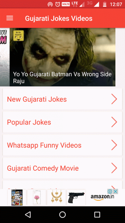Gujarati Jokes : Funny Videos  Free Download
