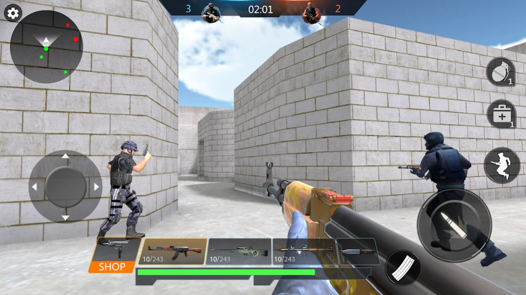 Review Screenshot - 3D FPS Game – Rescue the Hostages from the Hostiles