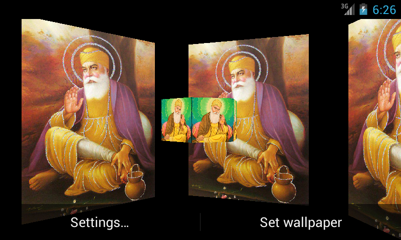 Guru Nanak Dev Ji 3D LWP  Free Download