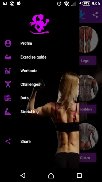 Gym Fitness Workout Women Pro Screenshot