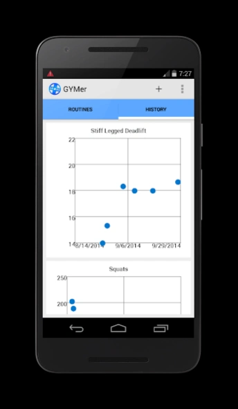 GYMer BodyBuilding Log 2.8.2 Screenshot