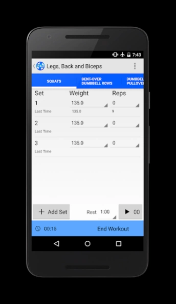 GYMer BodyBuilding Log 2.8.2 Screenshot