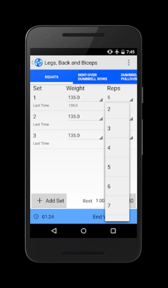 GYMer BodyBuilding Log 2.8.2 Screenshot