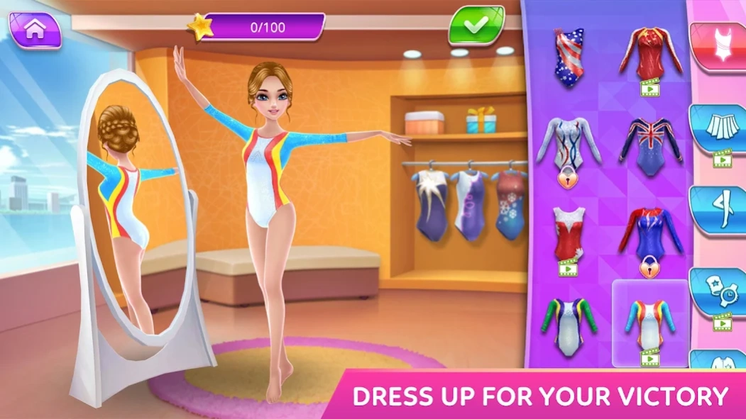 Review Screenshot - Gymnastics Game – Your Chance to Become a Gymnastics Superstar