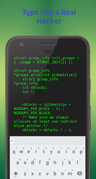 Hacker Typer Pro - Prank App for Android - Download