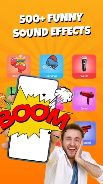 Hair Clipper Prank: Fun Sounds 6.3 Screenshot