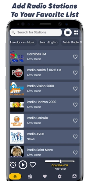 Haiti Radios - Online Fm Radio Screenshot