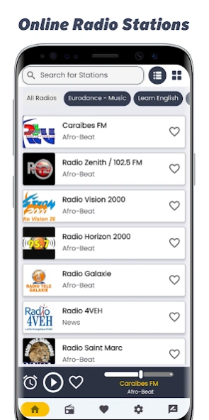 Haiti Radios - Online Fm Radio Screenshot