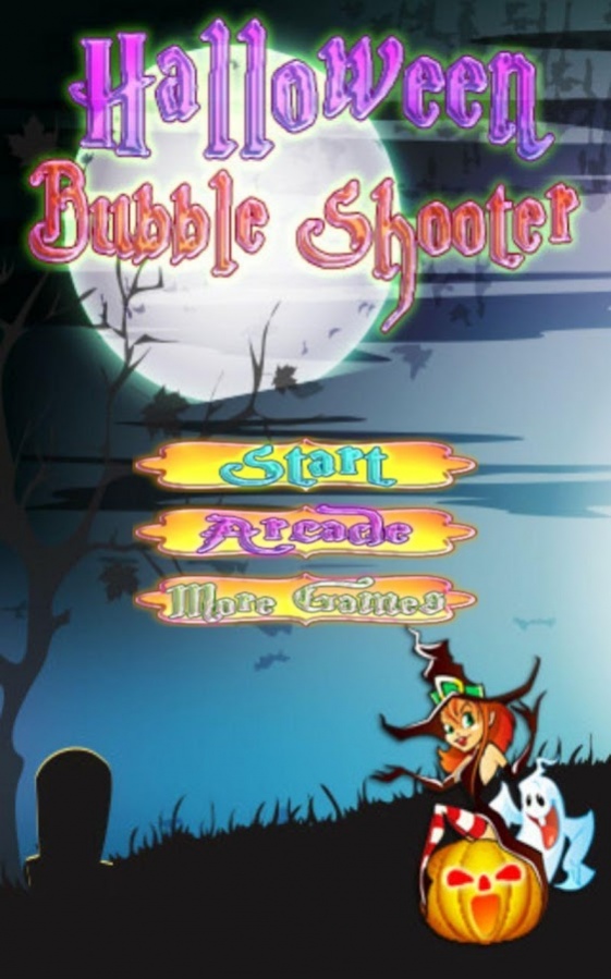 Bubble Shooter Halloween Sweet by YURY KALIANCHUK