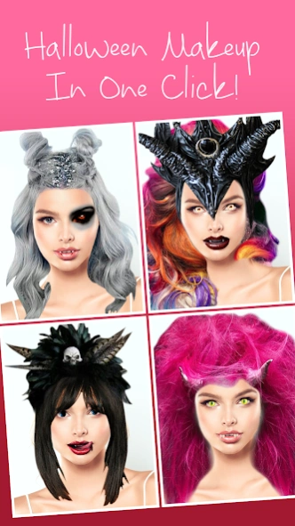 Halloween Vampire Makeup Screenshot