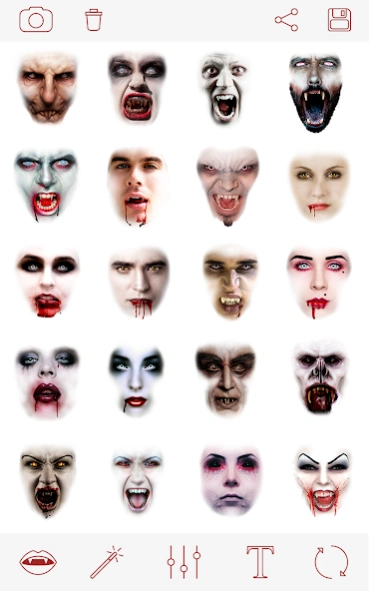 Halloween Vampire Makeup Screenshot