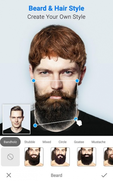 EachApps - New App Published: Men Hair Mustache Style Photo Editor  https://play.google.com/store/apps/details?id=com.eachapps.manhairstyles Hair  Style Photo Editor is unique photo editor app which allows you to edit any  men face with different Hair