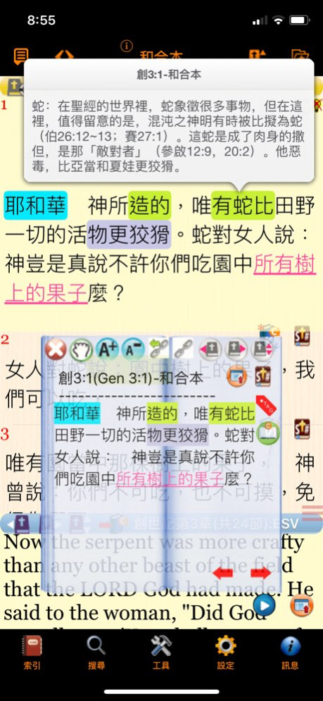 Handy Bible Chinese Pro 隨手讀聖經 8.0 Screenshot