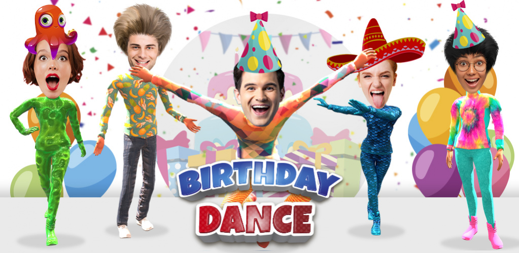 Happy Birthday dance - 3D dancing video Free Download