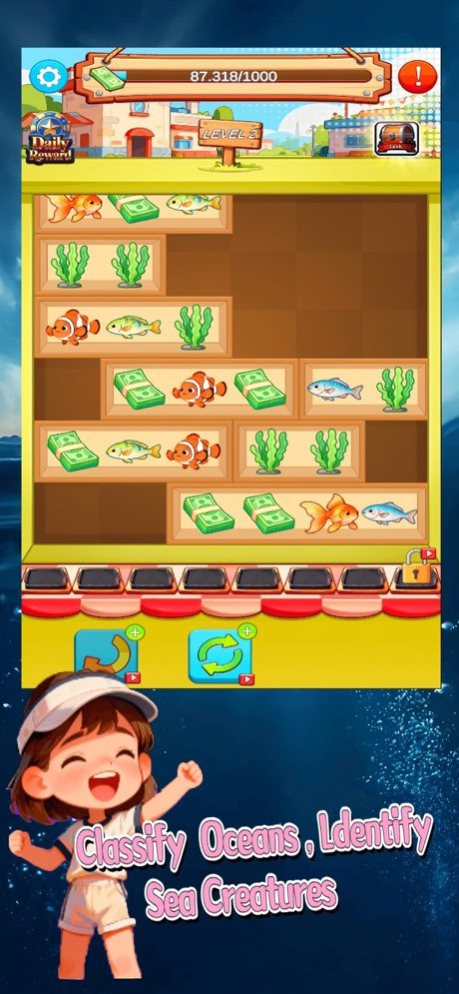 HappyOceanSort 1.0.5 Screenshot