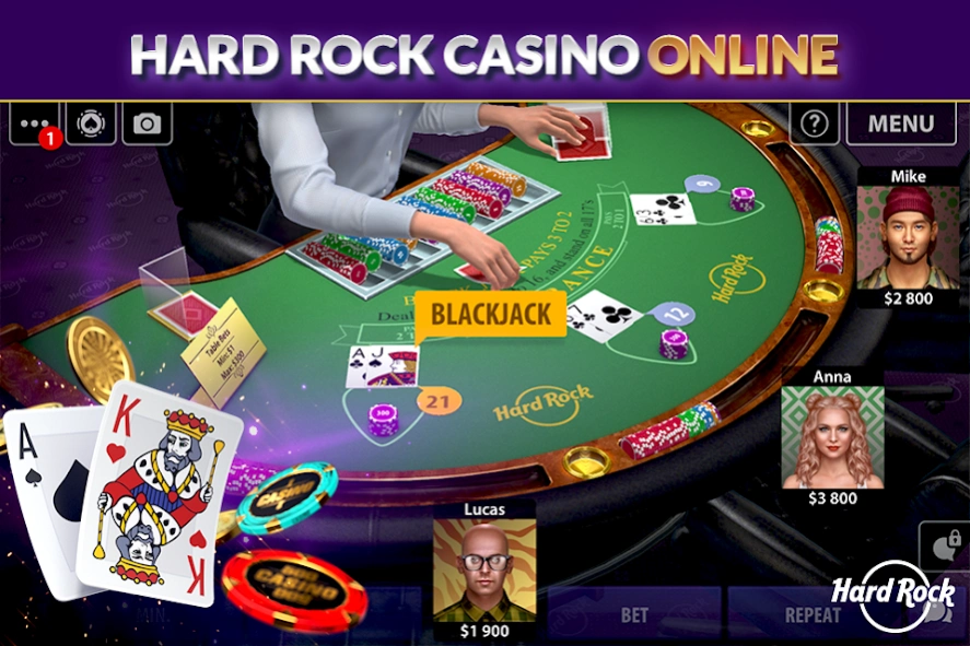 Hard Rock Blackjack & Casino 75.22.0 Screenshot