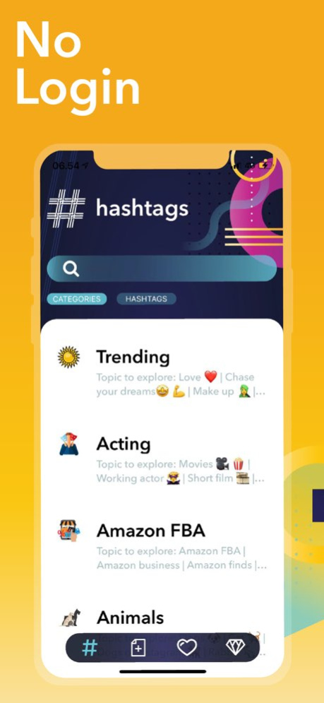 Hashtag Generator App 1.4.9 Screenshot