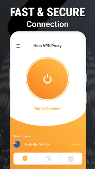 Heat VPN Proxy Master VPN App 15.0 Screenshot