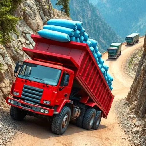 Indian Cargo Truck Driver Game 1.7 Screenshot