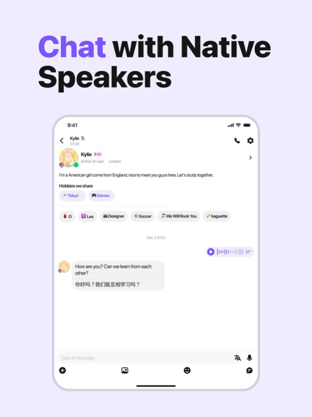 HelloTalk - Language Learning 6.0.71 Video Stills 1