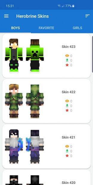 Herobrine Skin For Minecraft - Apps on Google Play