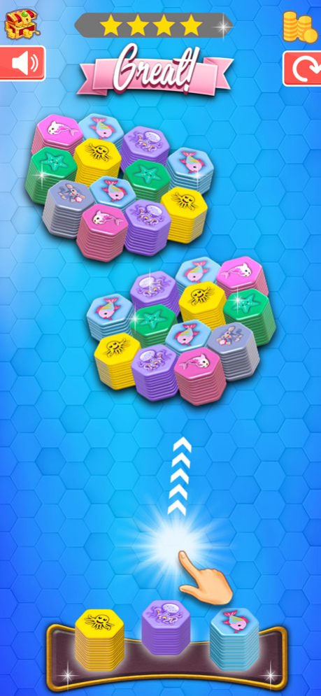 Hexa Sort Merge Puzzle Game 3D 1.0.5 Screenshot