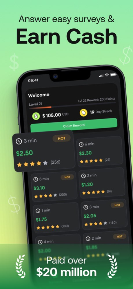 HeyCash - Earn Free Cash Now 1.2.78 Screenshot
