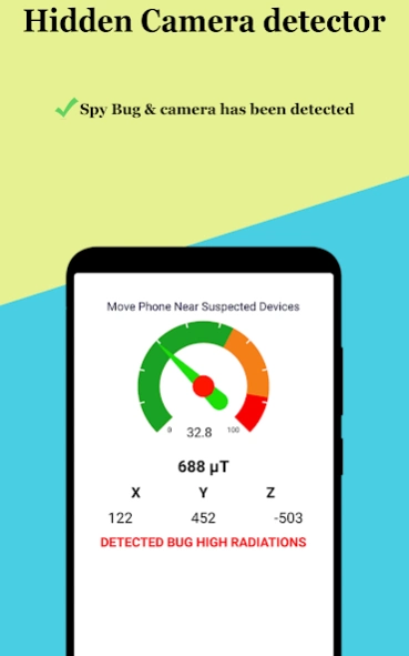 Hidden Camera Detector Finder Screenshot