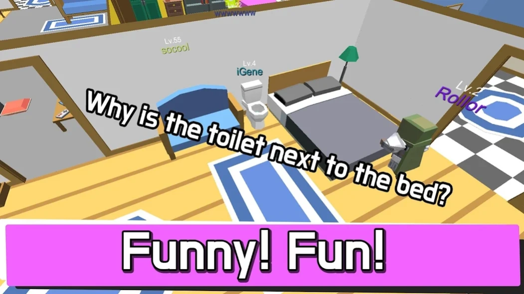 Review Screenshot - Arcade Game – Can You Seek the Players Hiding as Props?