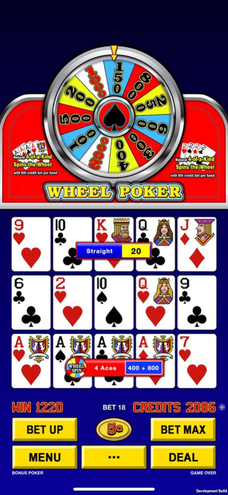 High Roller Video Poker 1.4.4 Screenshot