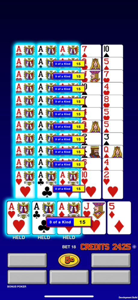 High Roller Video Poker 1.4.4 Screenshot